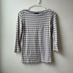 Carole Little Striped Boatneck Top